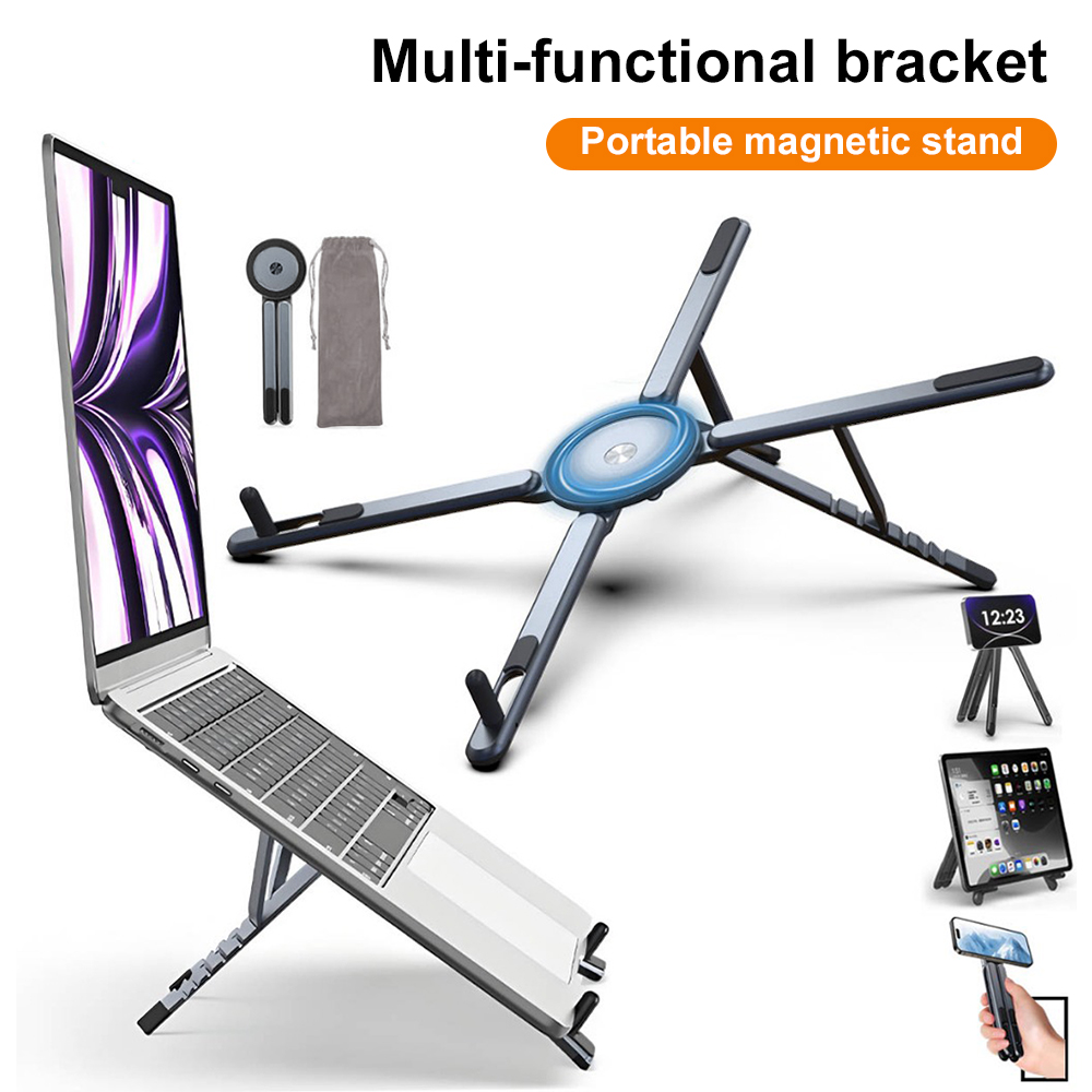 Laptop Stand - Supporto Magnetico Portatile per Telefono e