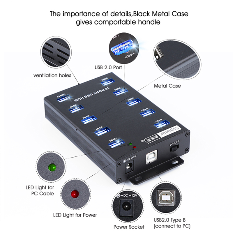 Hub USB da Scrivania Sipolar A - Usb Hub recensione e prezzo