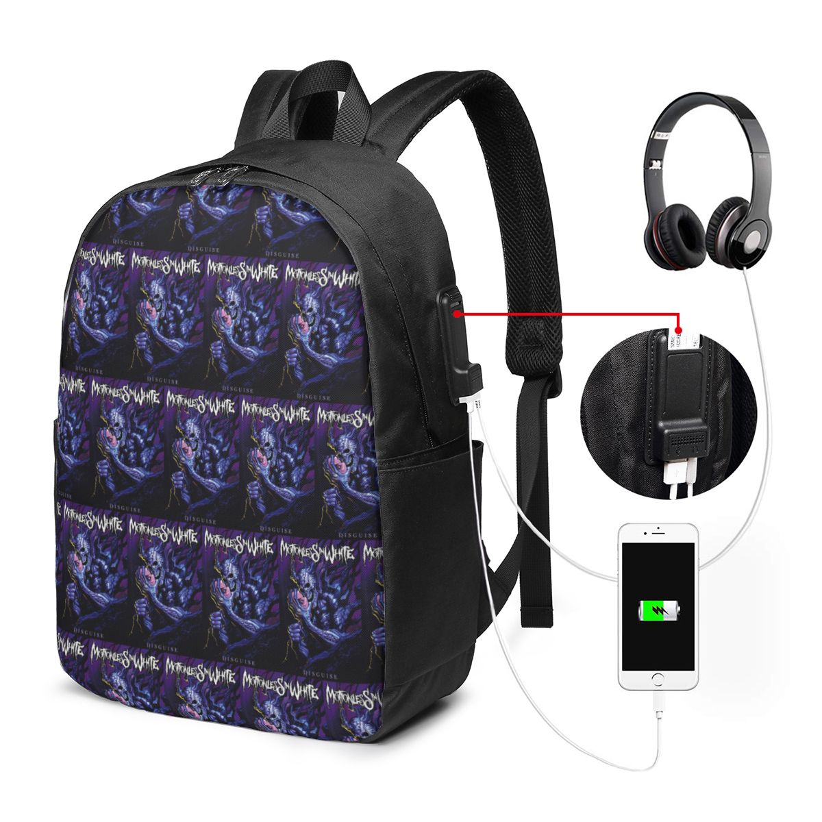Zaino Motionless In White, bor - Laptop Bag recensione e prezzo