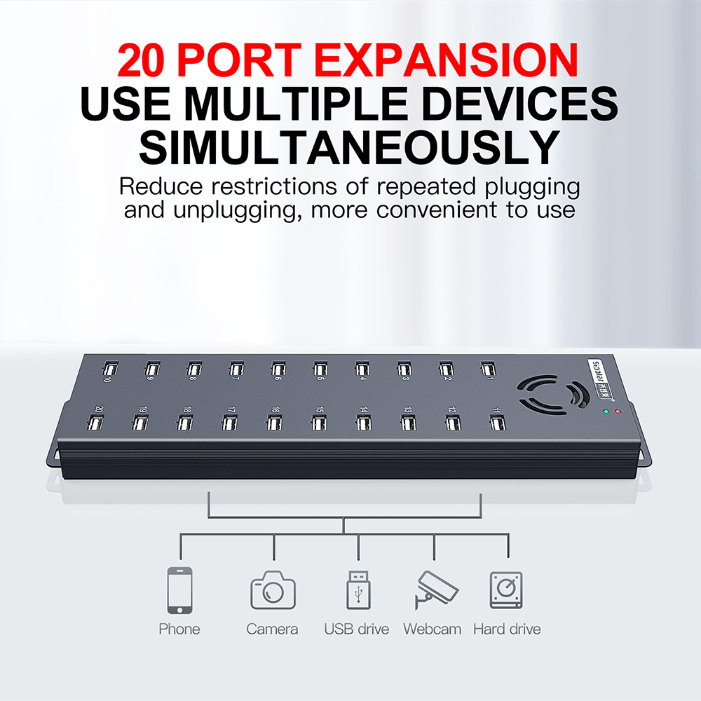 Hub USB Industriale da 120W co - Usb Hub recensione e prezzo