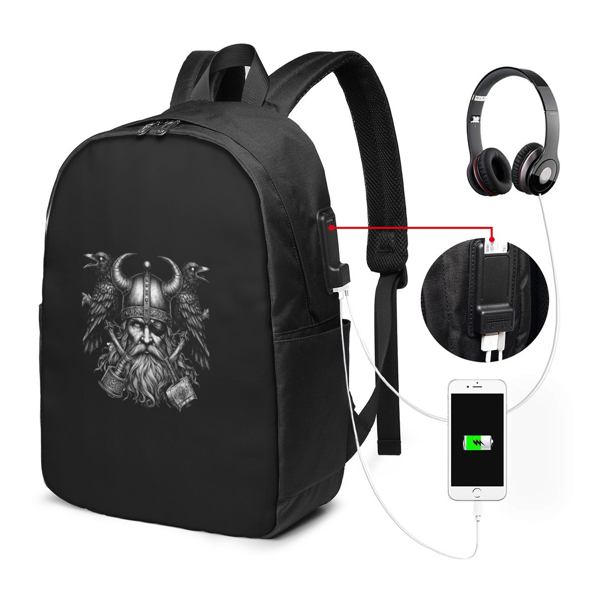 Odin Vikings Viking Legend Nor - Laptop Bag recensione e prezzo
