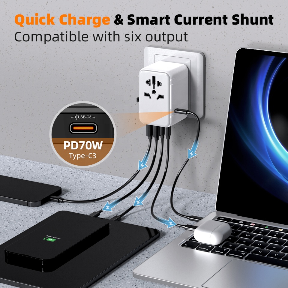 Adattatore Universale da Viagg - Laptop Charger recensione e prezzo